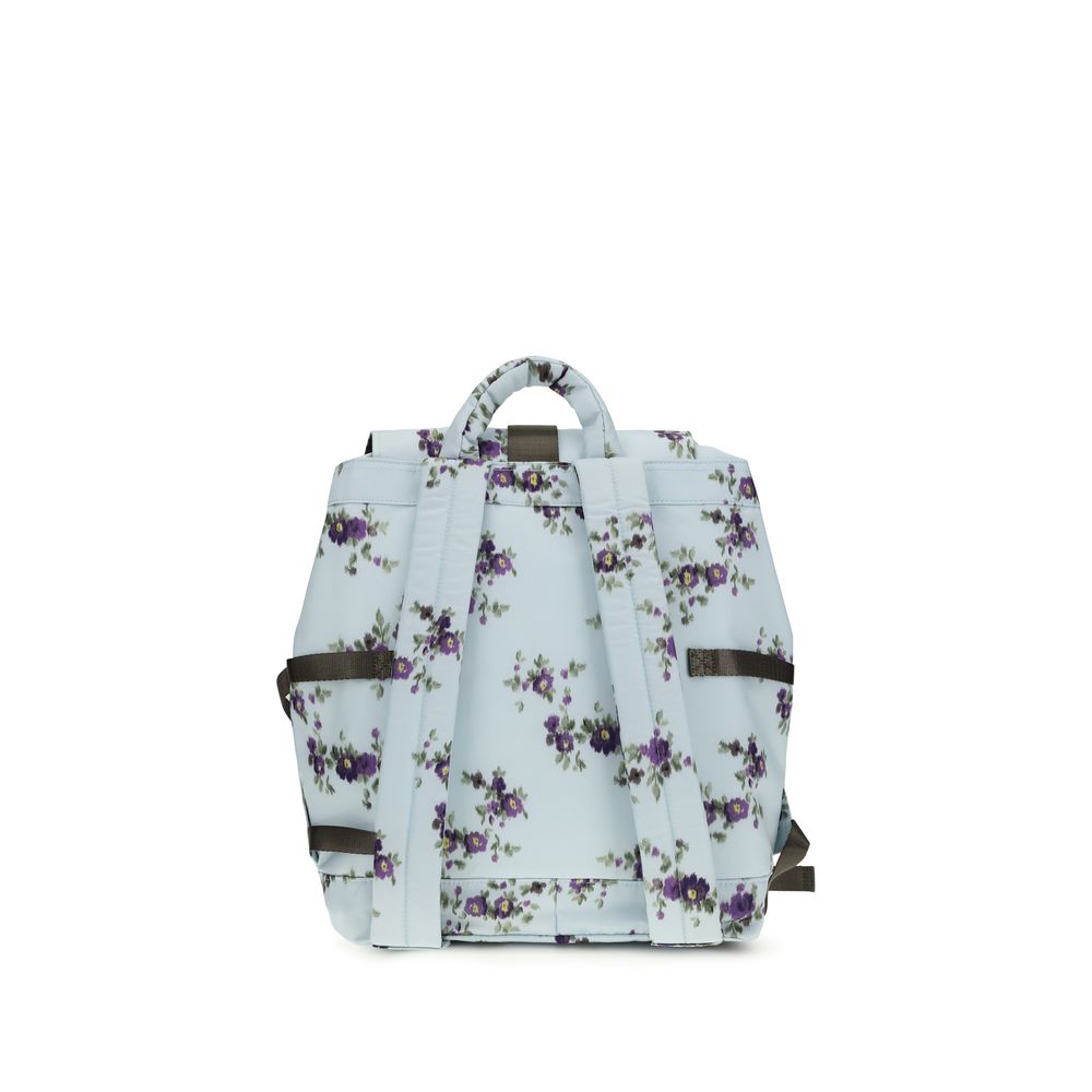 Ganni Blauer Rucksack aus Polyester