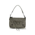Balenciaga Schultertasche aus zweifarbigem Kalbsleder Bos Taurus