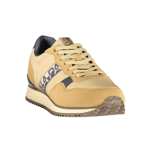 Napapijri Brauner Herren-Sneaker aus Stoff