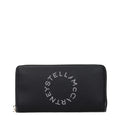 Stella McCartney Schwarzes Leder Portemonnaie