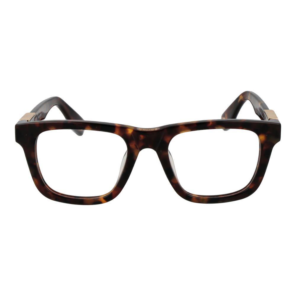 Police Brillengestell aus braunem Celluloseacetat