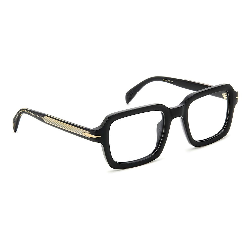 David Beckham Schwarze Brille aus Acetat (Gestell)