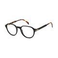 David Beckham Schwarze Brille aus Acetat (Gestell)