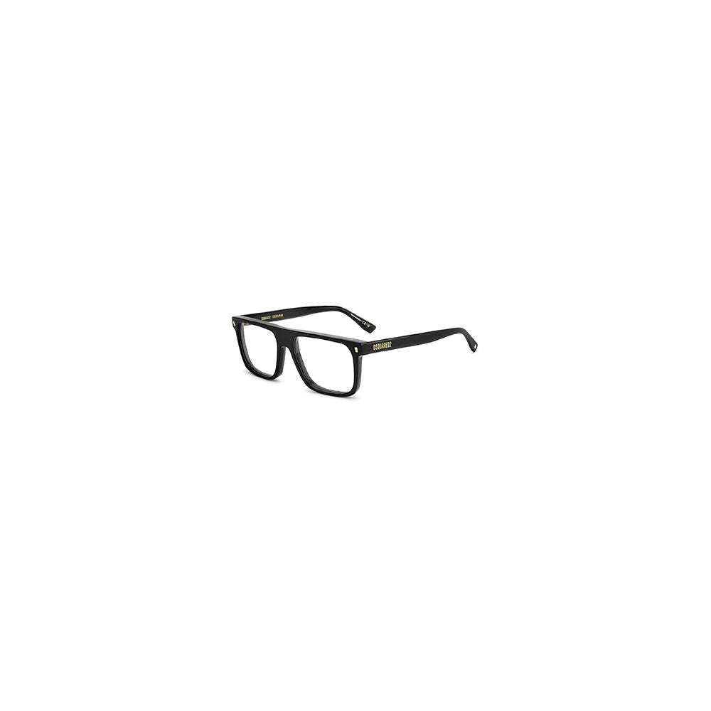 Dsquared² Schwarze Brille aus Acetat (Gestell)