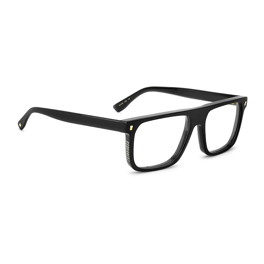 Dsquared² Schwarze Brille aus Acetat (Gestell)