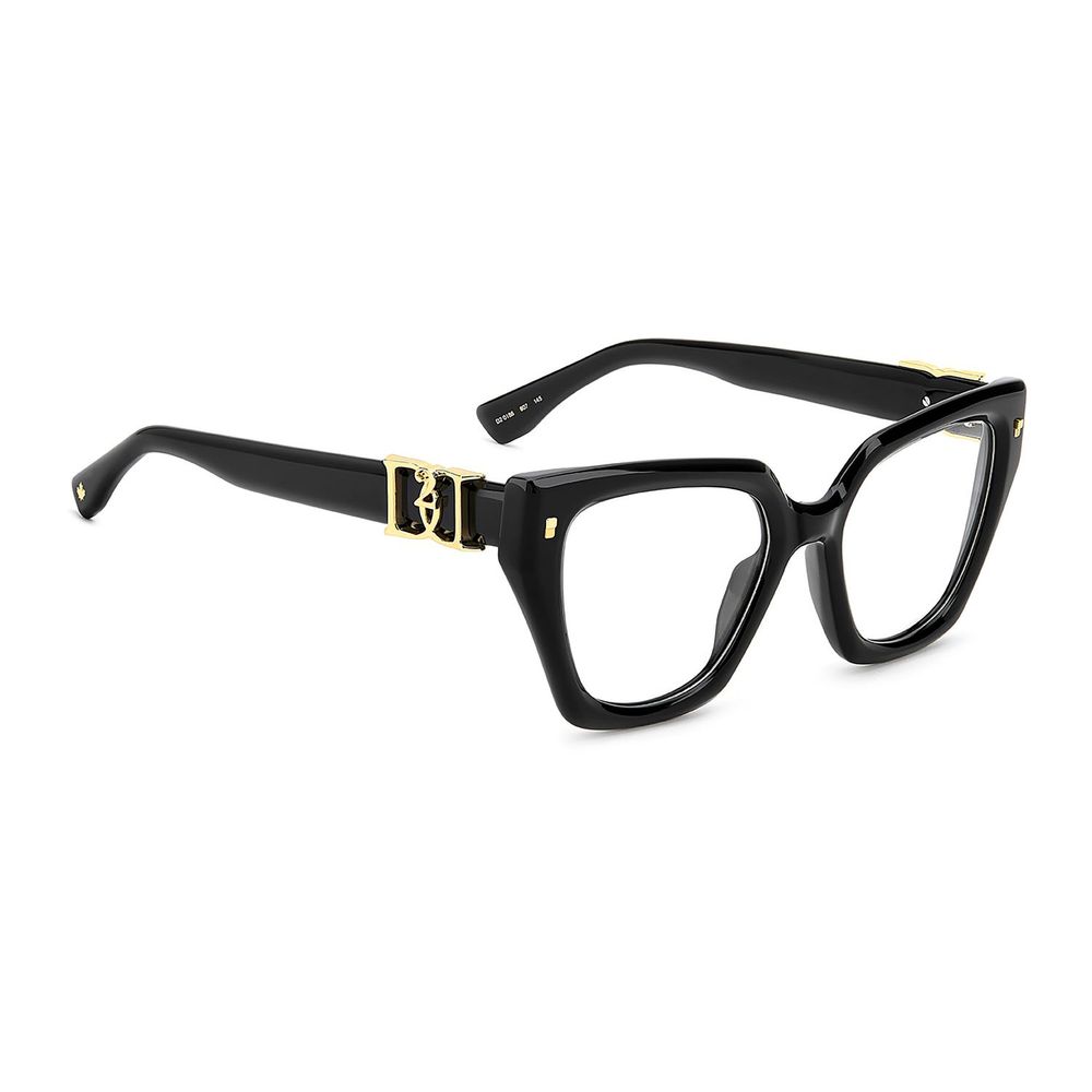 Dsquared² Schwarze Brille aus Acetat (Gestell)