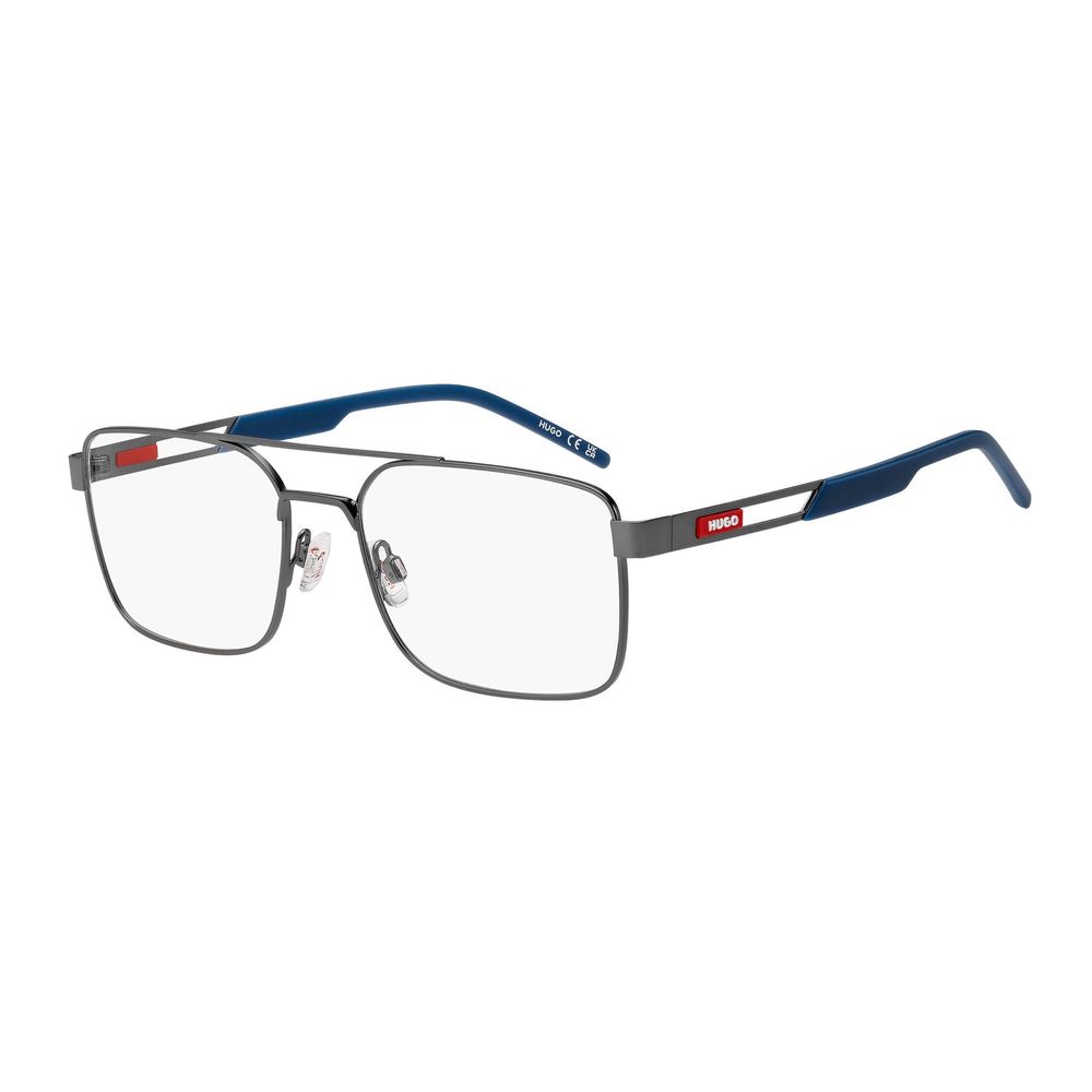 Hugo Boss Brille aus silbernem Metall (Fassung)