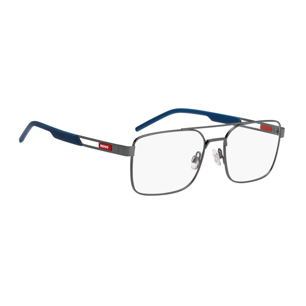 Hugo Boss Brille aus silbernem Metall (Fassung)