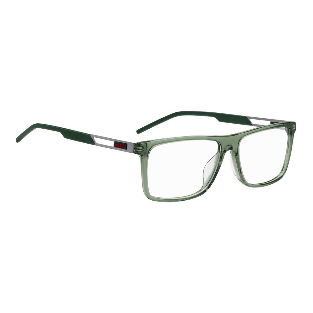 Hugo Boss Olivfarbene Brille (Acetat-Gestelle)