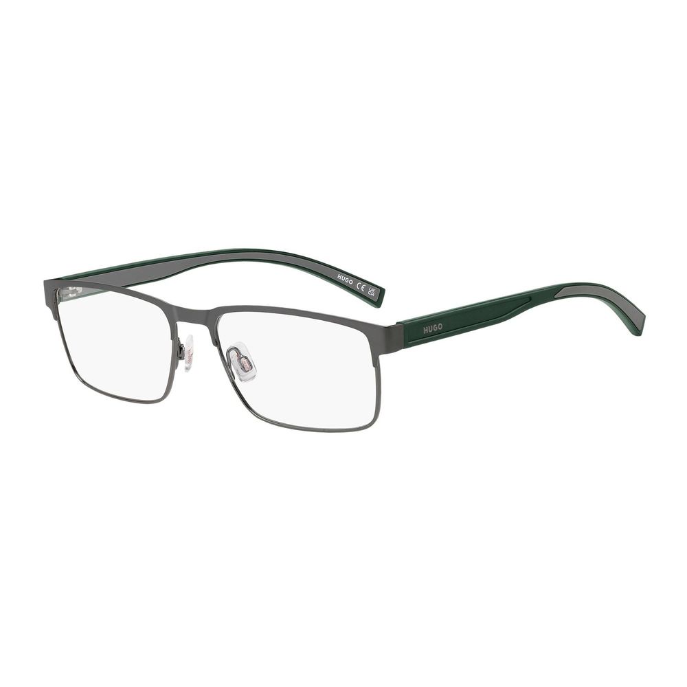 Hugo Boss Brille aus Stahl & Aluminium in Grau (Rahmen)