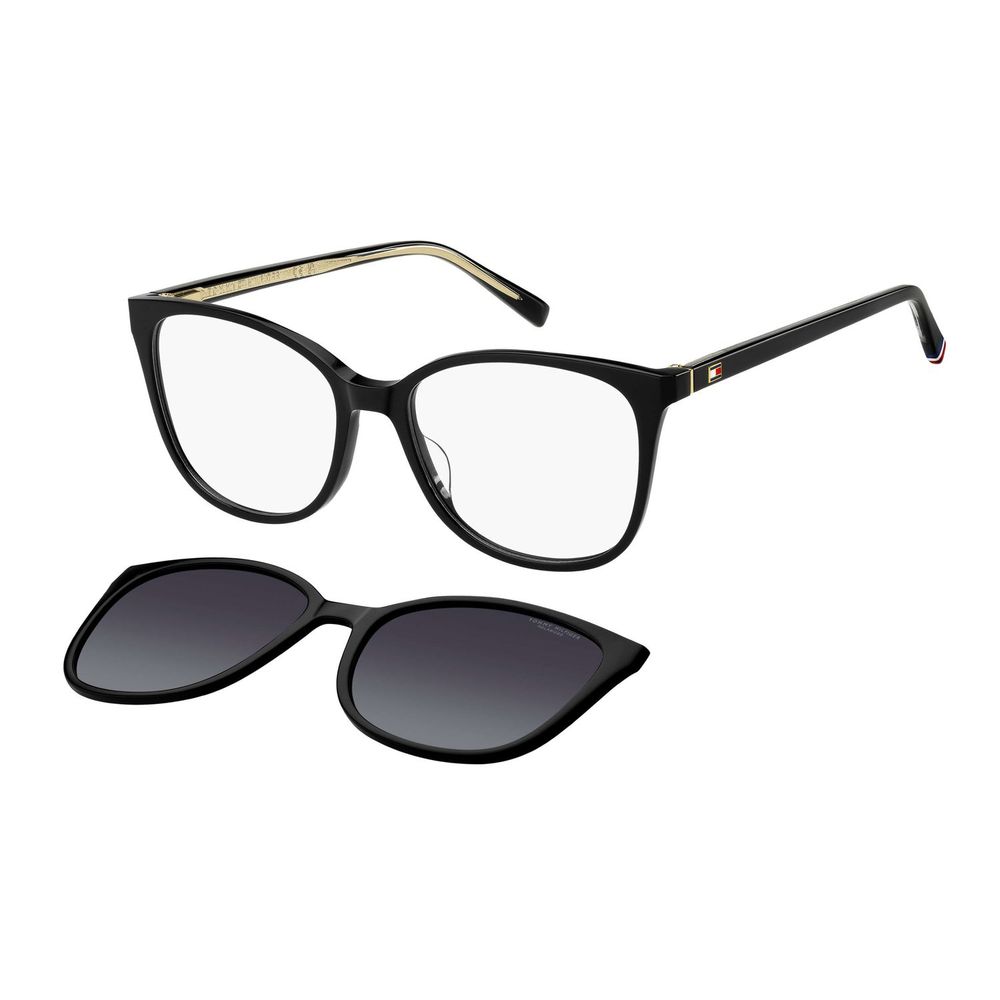 Tommy Hilfiger Schwarze Brille aus Acetat (Gestell)