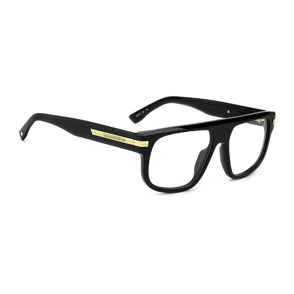 Dsquared² Schwarze Brille aus Acetat (Gestell)