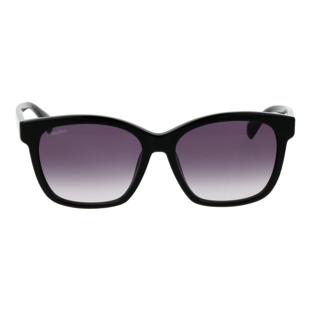 Max Mara Schwarze Sonnenbrille aus Acetat
