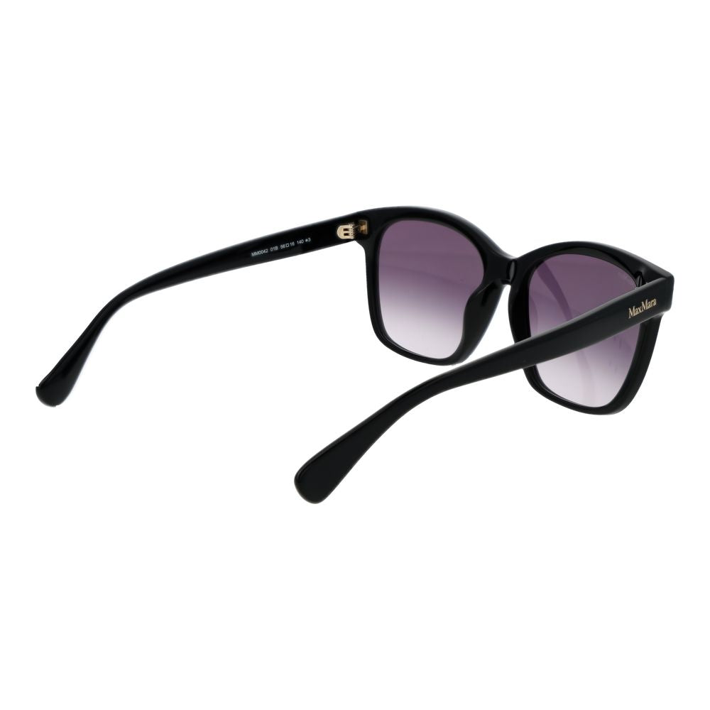 Max Mara Schwarze Sonnenbrille aus Acetat