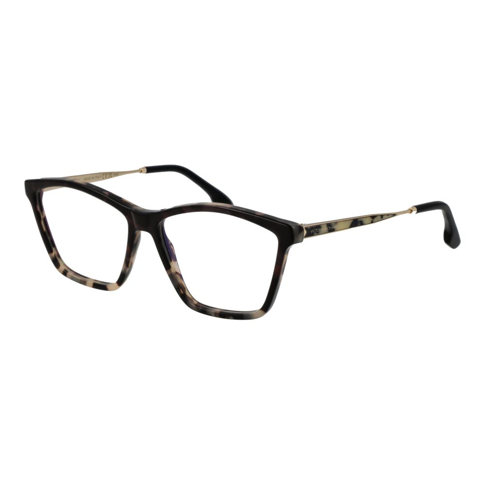 Victoria Beckham Braune Metallbrille (Fassung)