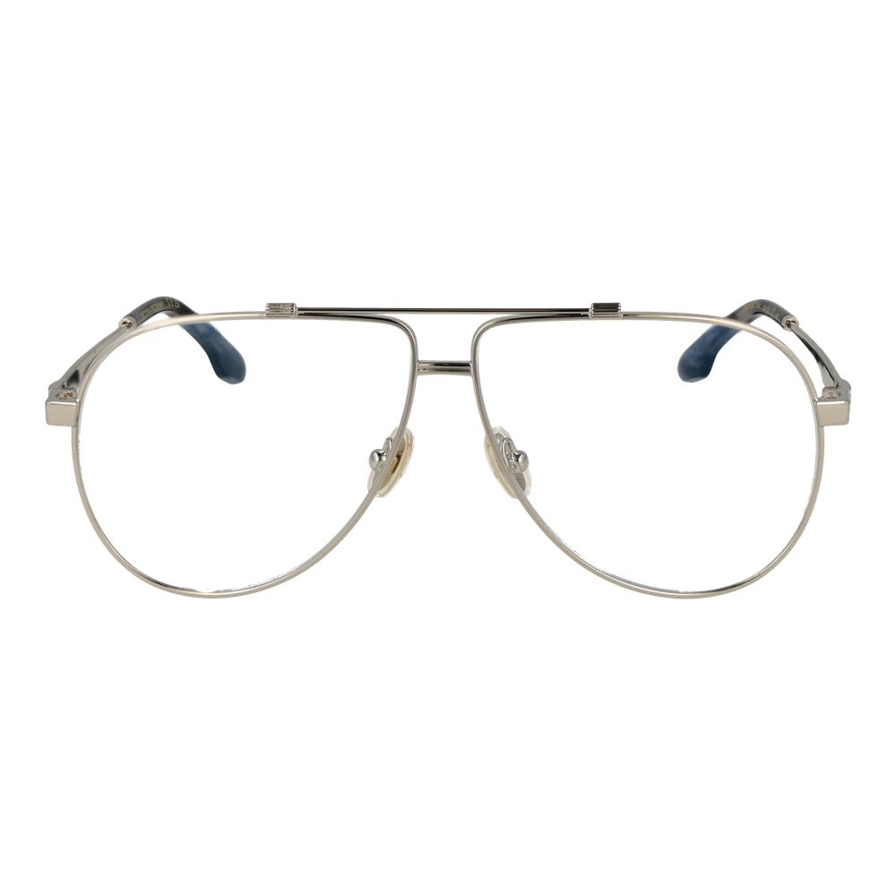 Victoria Beckham Graue Metallbrille (Gestell)