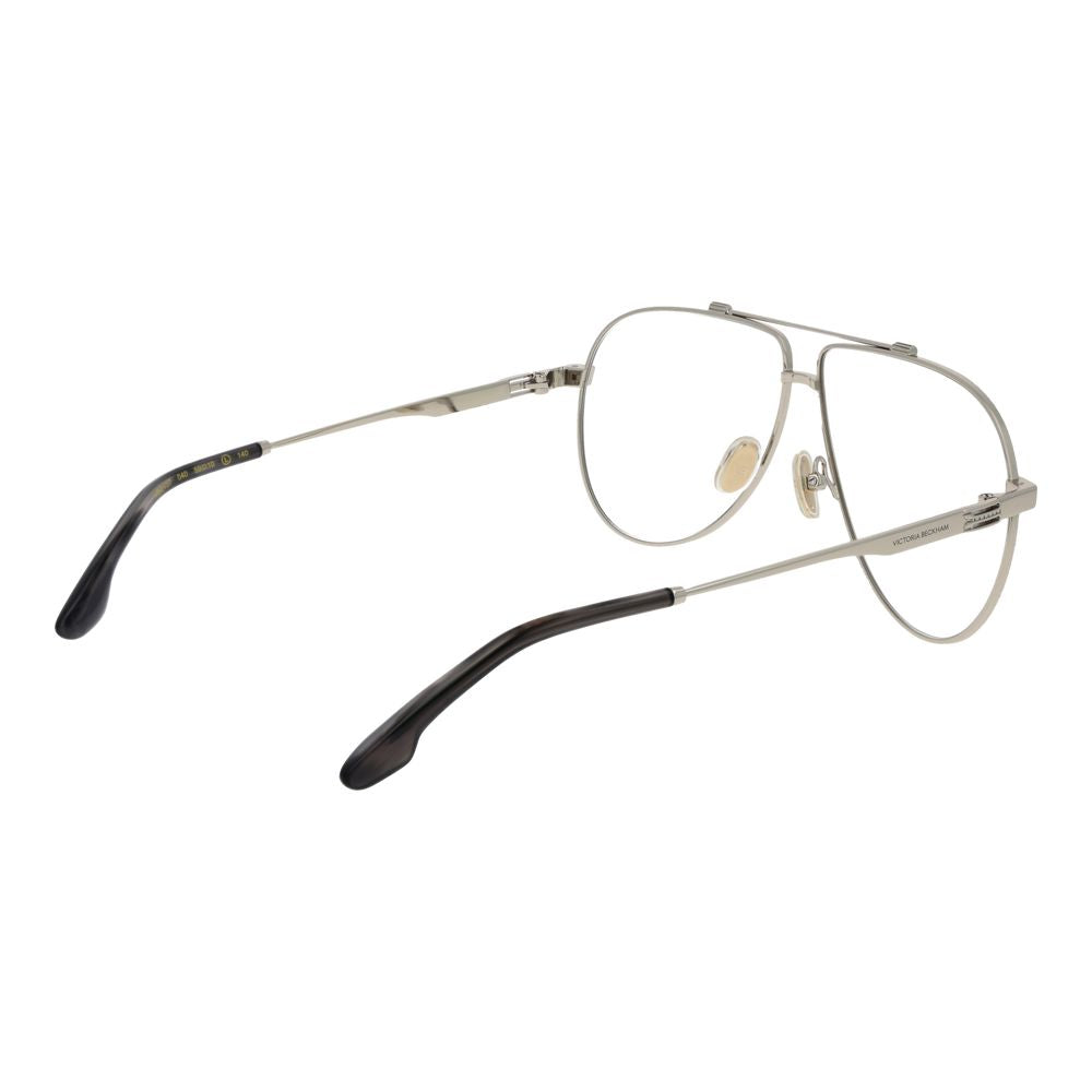 Victoria Beckham Graue Metallbrille (Gestell)