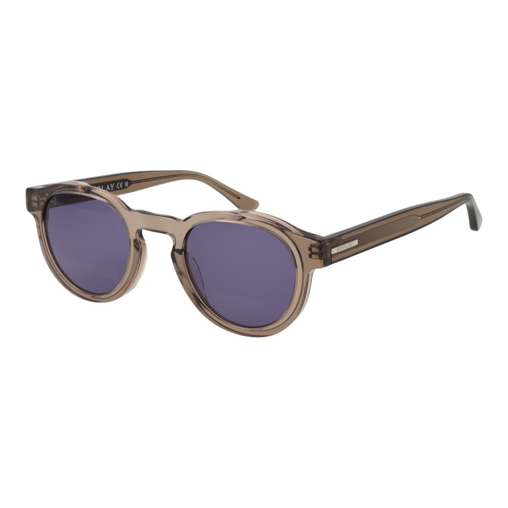 Replay Graue Sonnenbrille aus Acetat