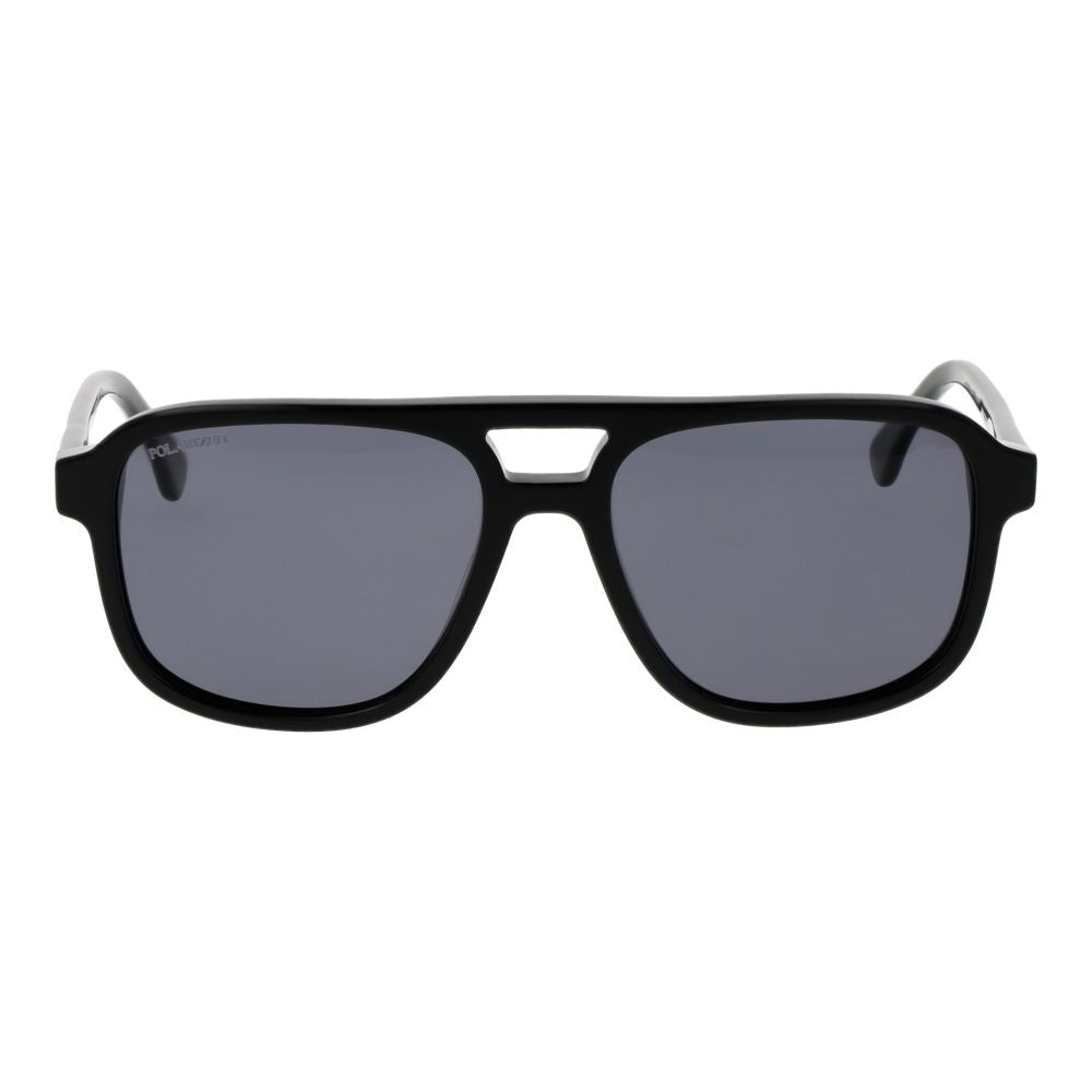 Replay Schwarze Sonnenbrille aus Acetat
