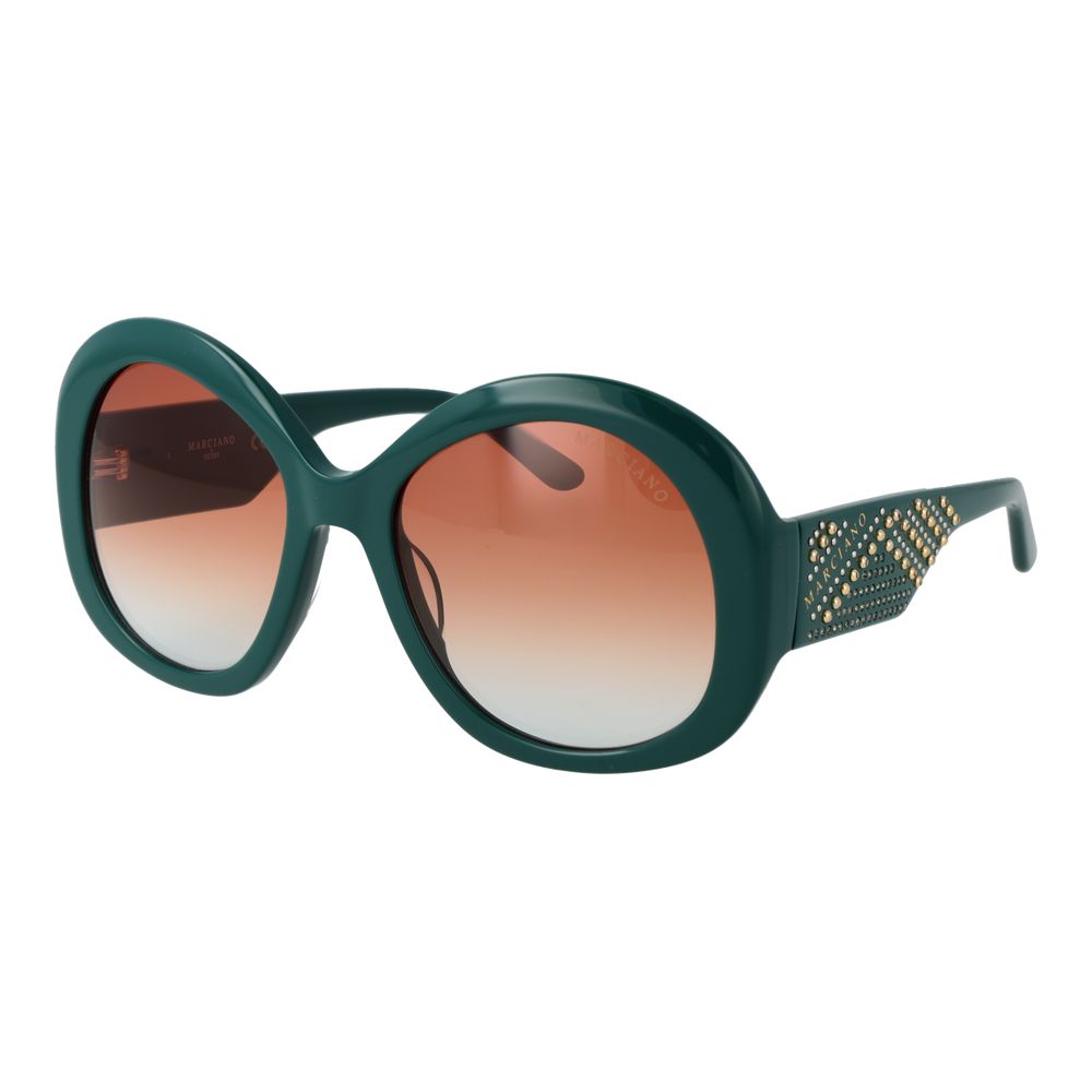 Marciano by Guess Türkis-farbene Sonnenbrille aus Acetat