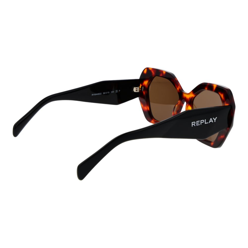 Replay Sonnenbrille aus mehrfarbigem Acetat