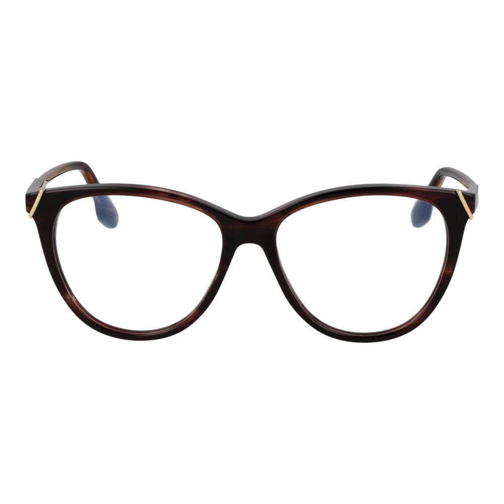 Victoria Beckham Braune Brille aus Acetat (Gestell)