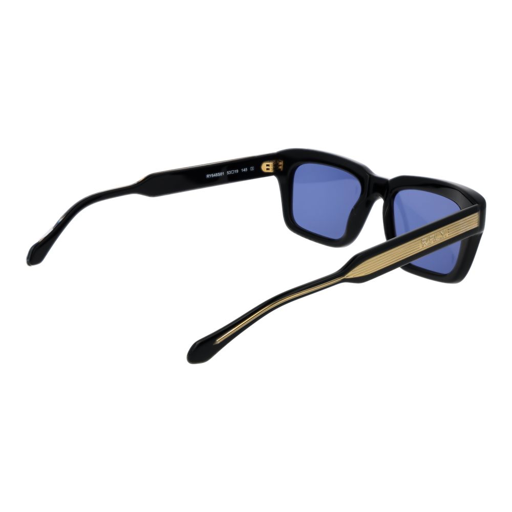 Replay Schwarze Sonnenbrille aus Acetat