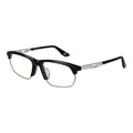 BMW Brille aus schwarzem Metall & Kunststoff (Gestell)