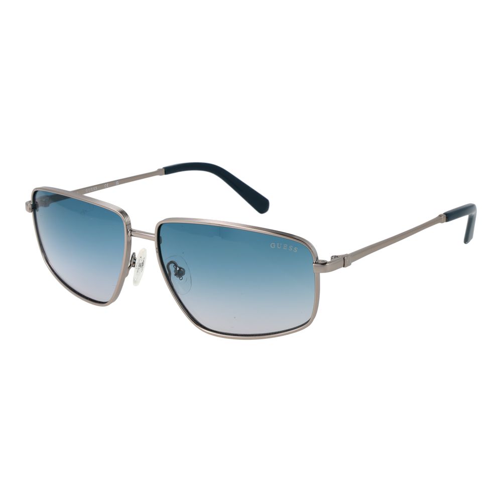 Guess Sonnenbrille aus silbernem Metall