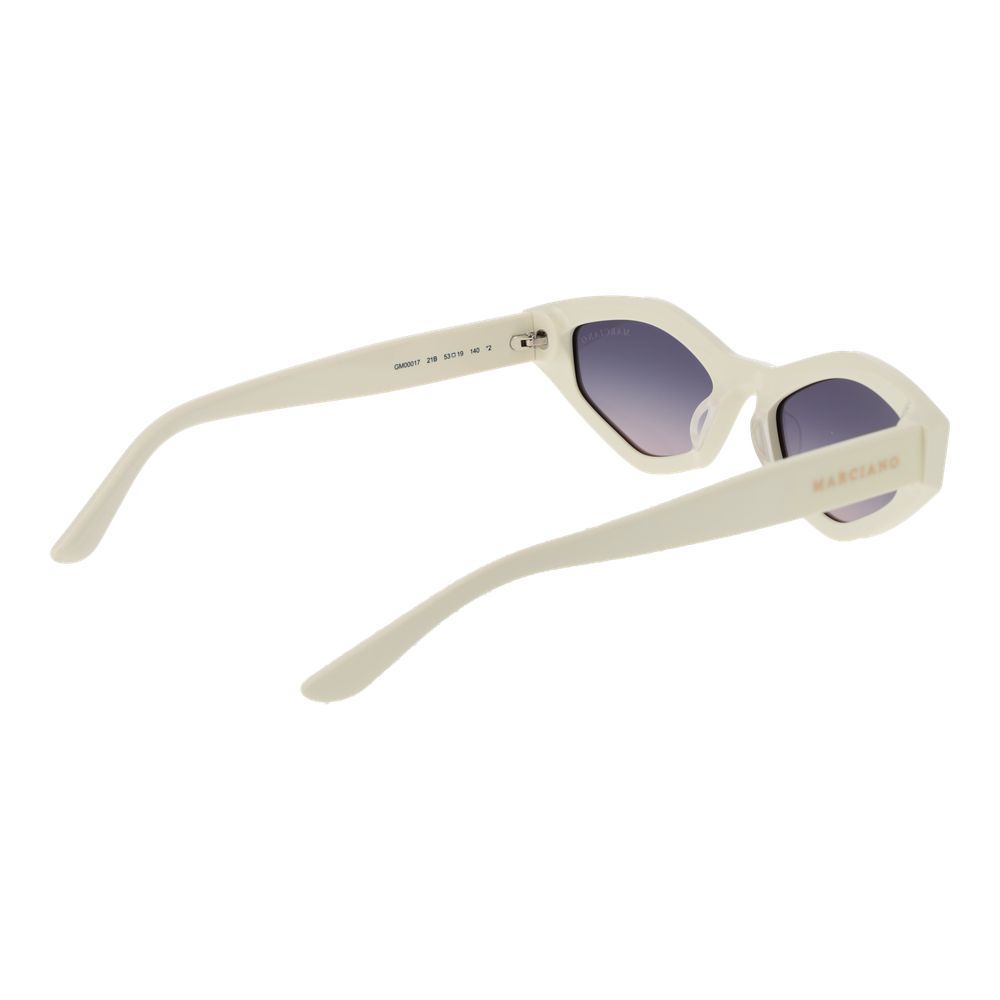 Marciano by Guess Weiße Sonnenbrille aus Kunststoff