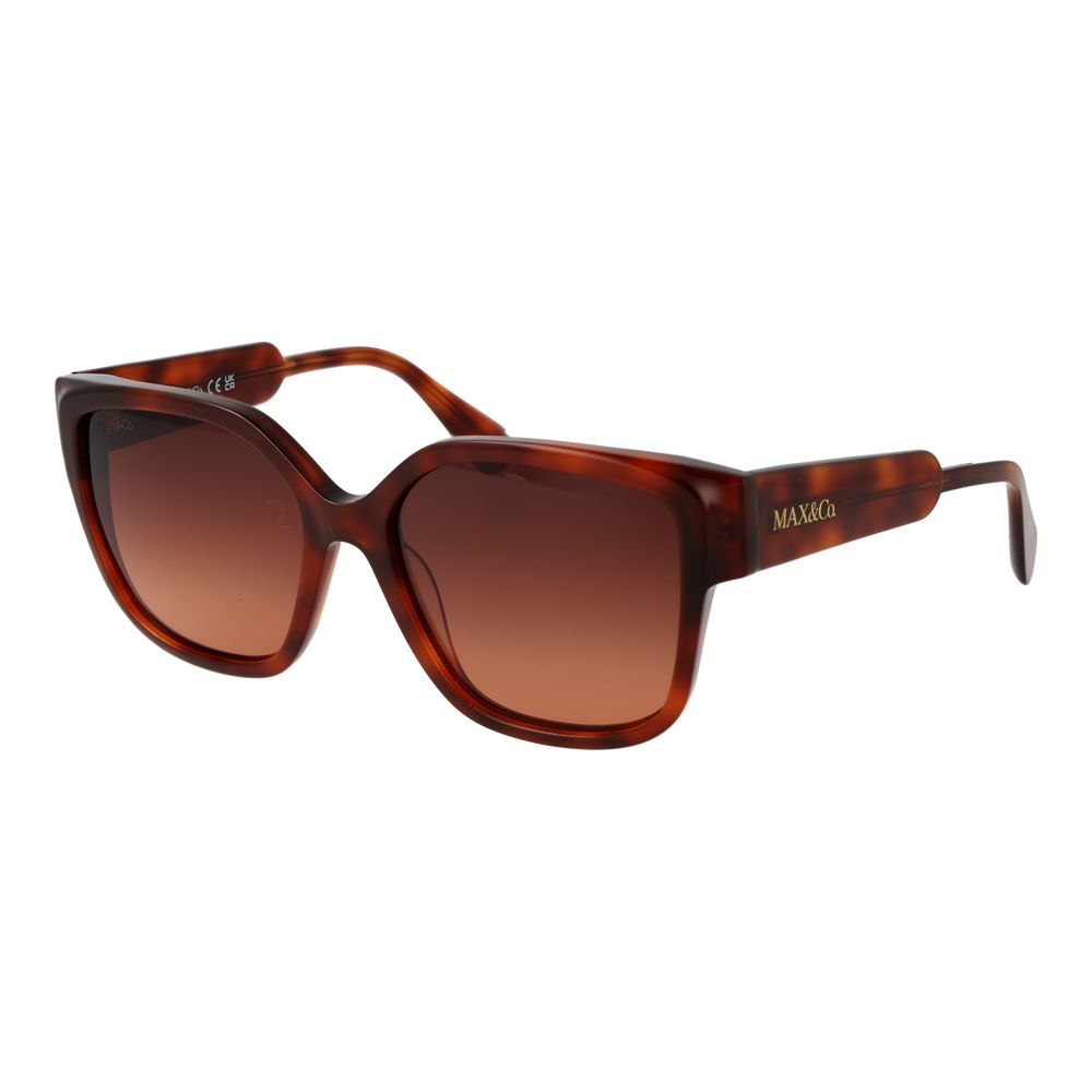 Max & Co Braune Sonnenbrille aus Kunststoff