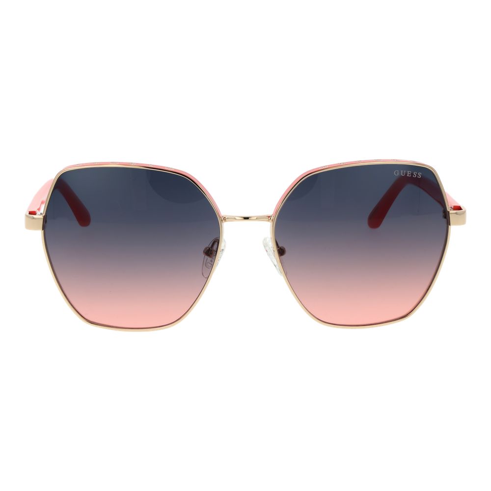 Guess Sonnenbrille aus Goldmetall