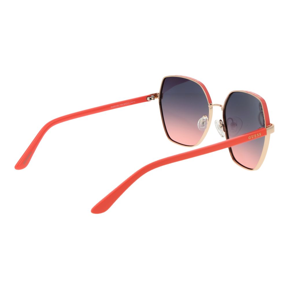 Guess Sonnenbrille aus Goldmetall