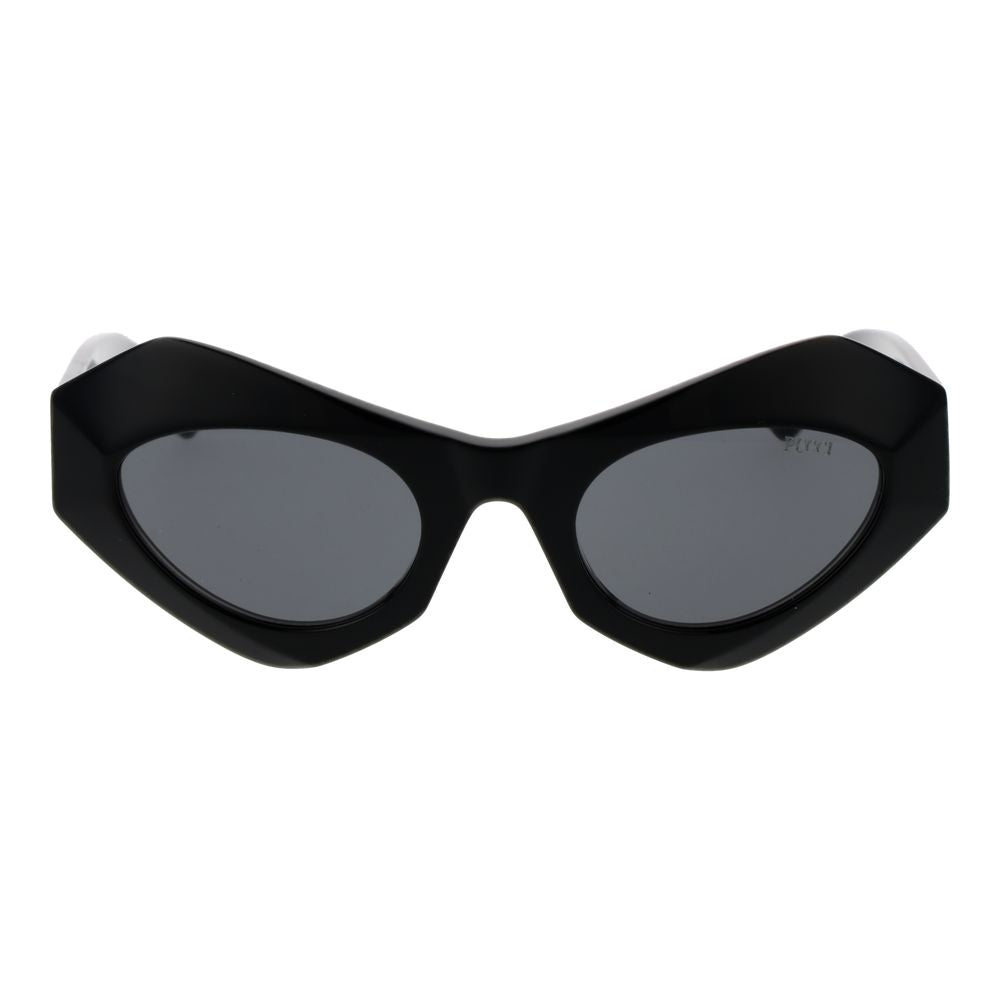 Emilio Pucci Schwarze Sonnenbrille aus Kunststoff