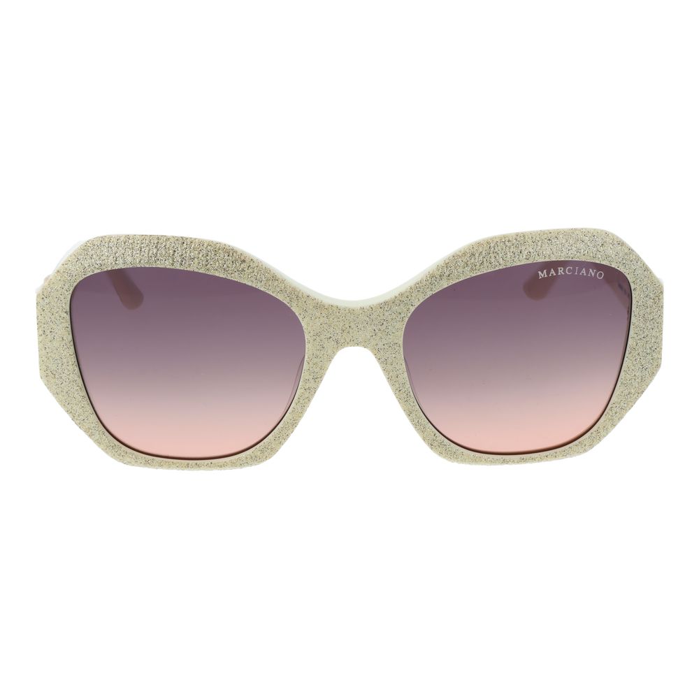 Marciano by Guess Beige Kunststoff-Sonnenbrille