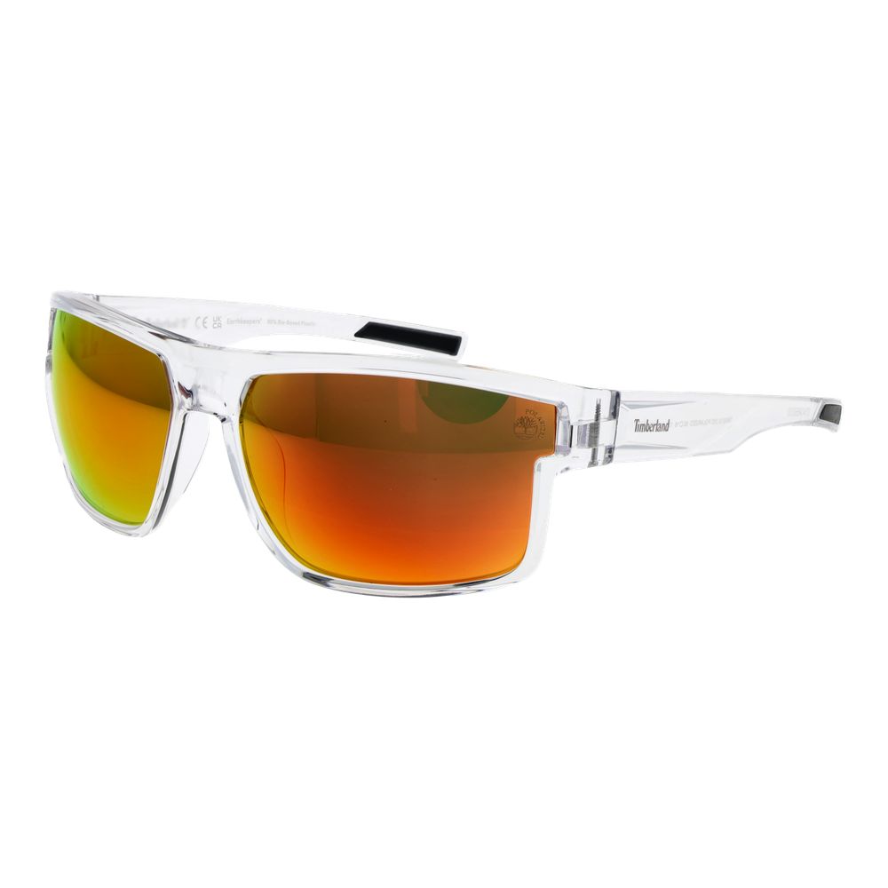 Timberland Transparente Sonnenbrille aus Kunststoff