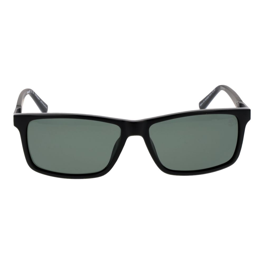 Timberland Schwarze Sonnenbrille aus Kunststoff