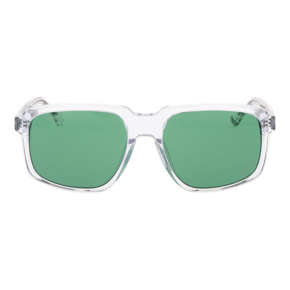 Web Transparente Sonnenbrille aus Kunststoff