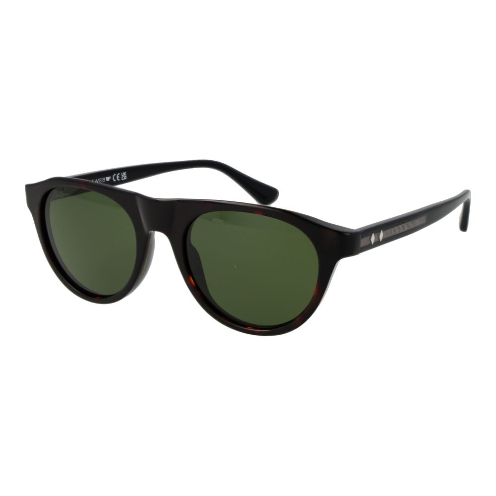 Web Braune Sonnenbrille aus Kunststoff