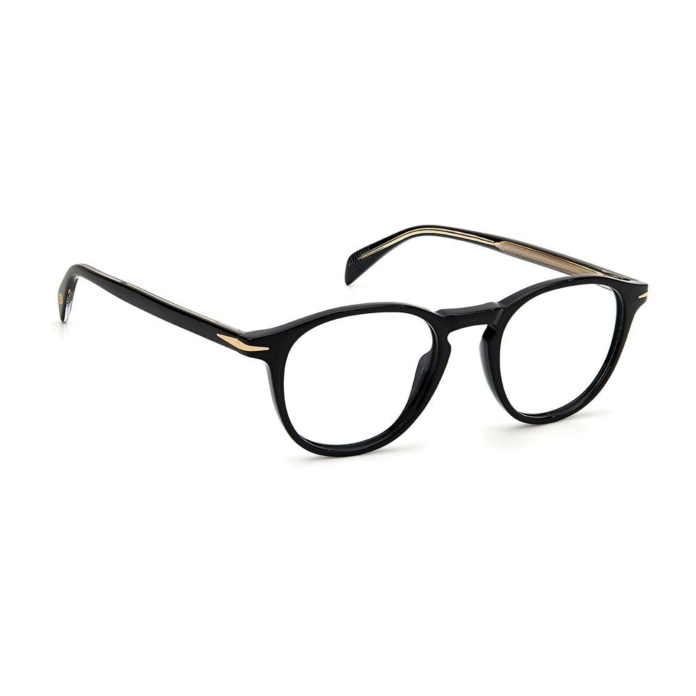 David Beckham Schwarze Brille aus Acetat (Gestell)