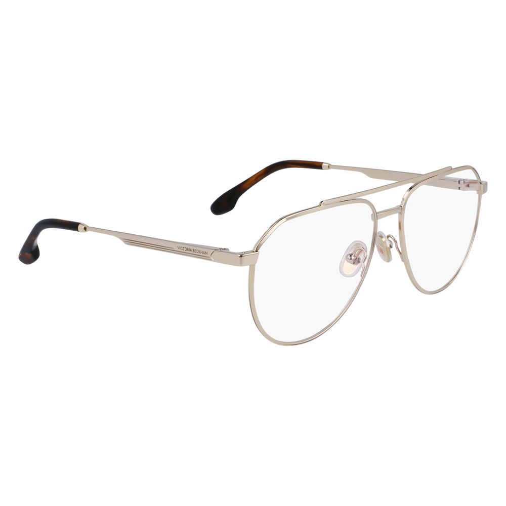 Victoria Beckham Brille aus Goldmetall (Fassung)