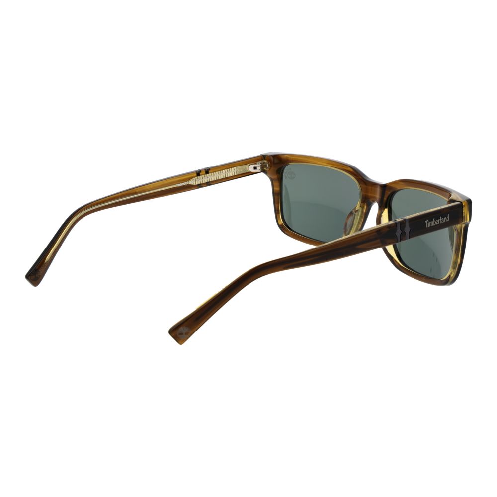 Timberland Braune Sonnenbrille aus Kunststoff