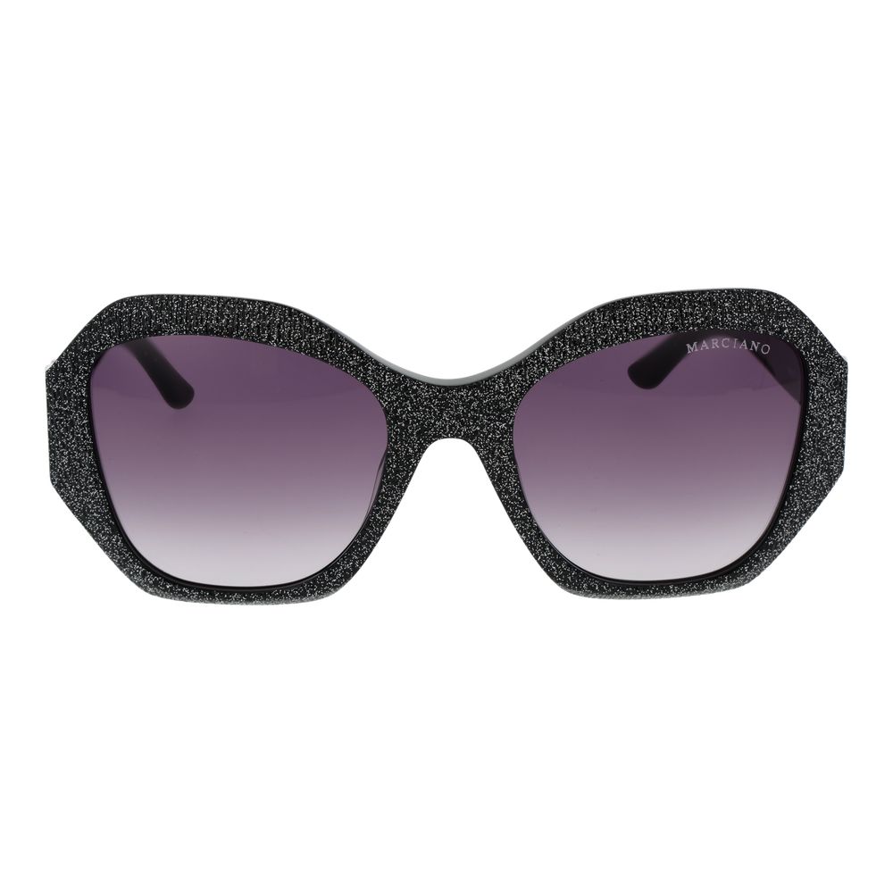 Marciano by Guess Schwarze Sonnenbrille aus Kunststoff