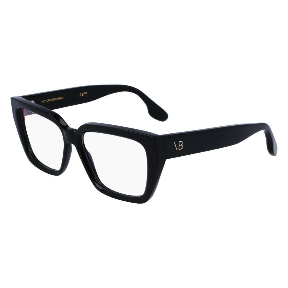 Victoria Beckham Schwarze Kunststoffbrille (Gestell)
