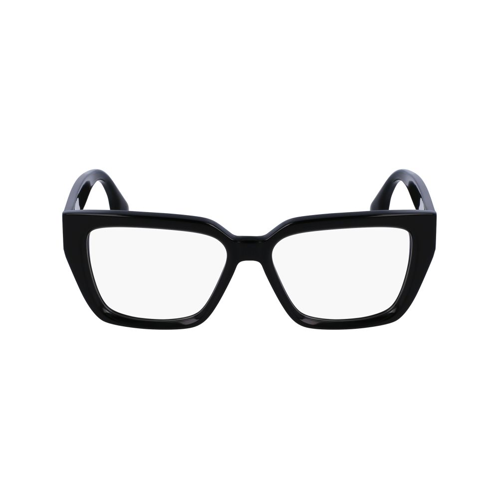 Victoria Beckham Schwarze Kunststoffbrille (Gestell)