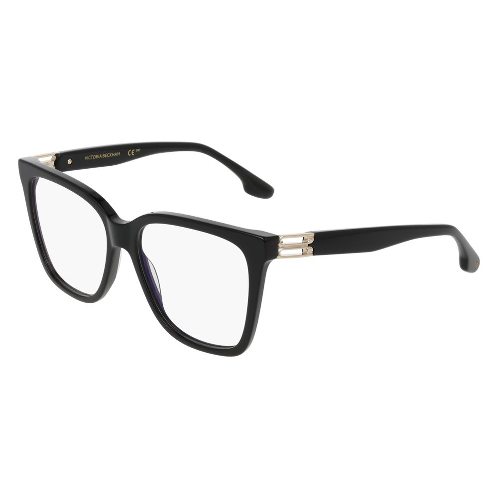 Victoria Beckham Schwarze Kunststoffbrille (Gestell)