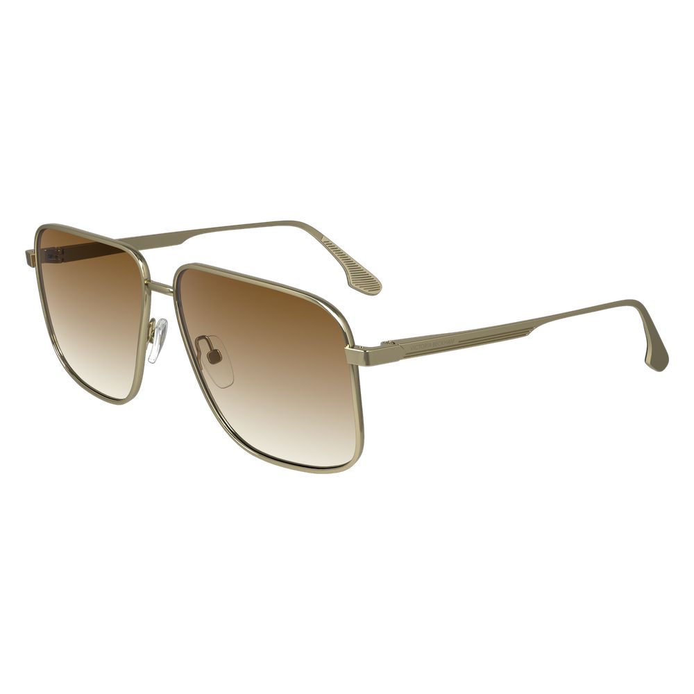 Victoria Beckham Sonnenbrille aus Goldmetall