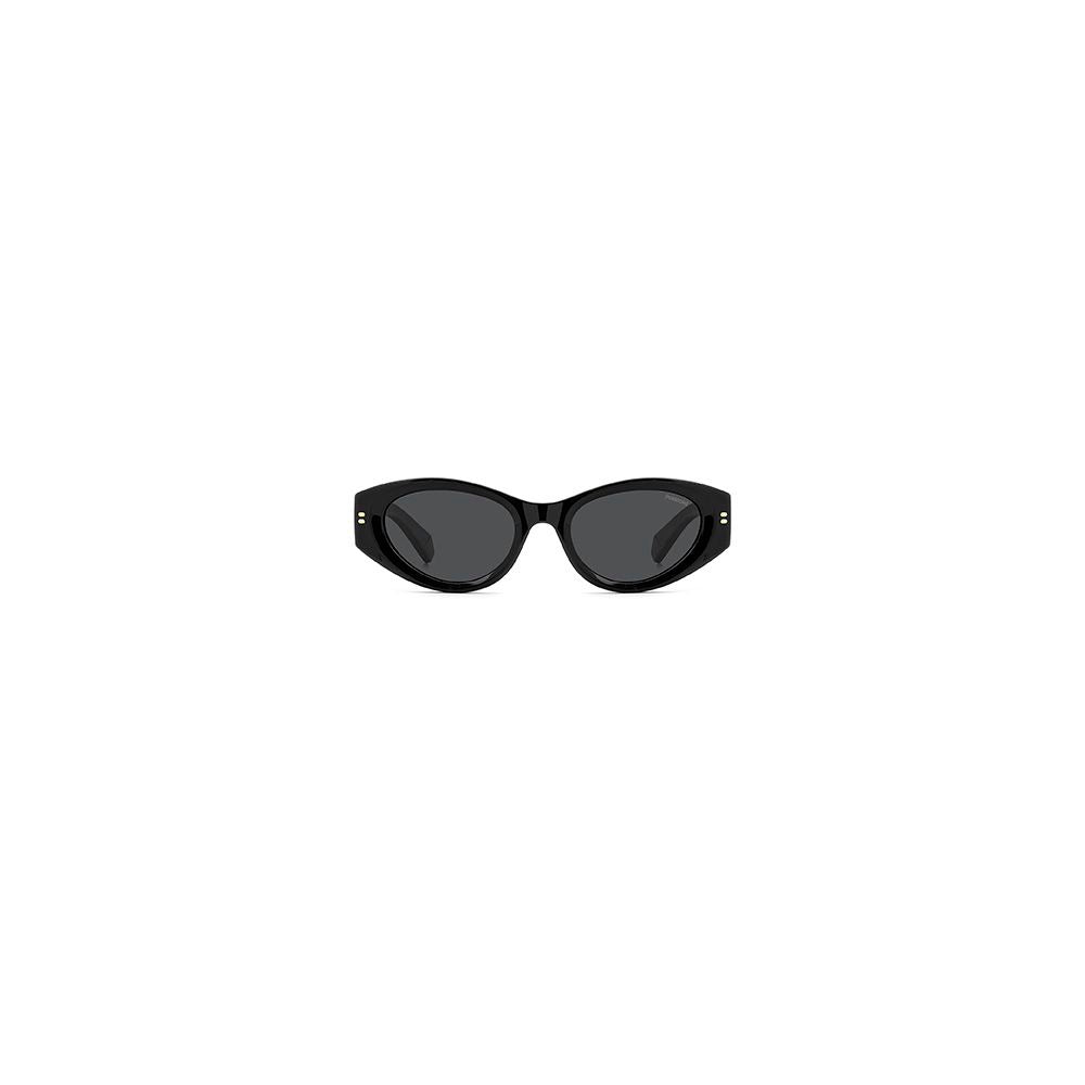 Polaroid Schwarze Sonnenbrille aus Acetat
