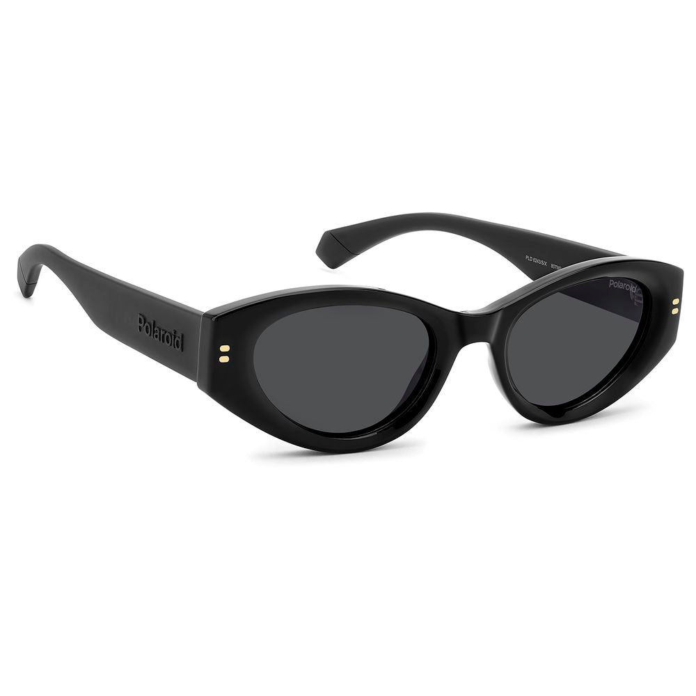 Polaroid Schwarze Sonnenbrille aus Acetat