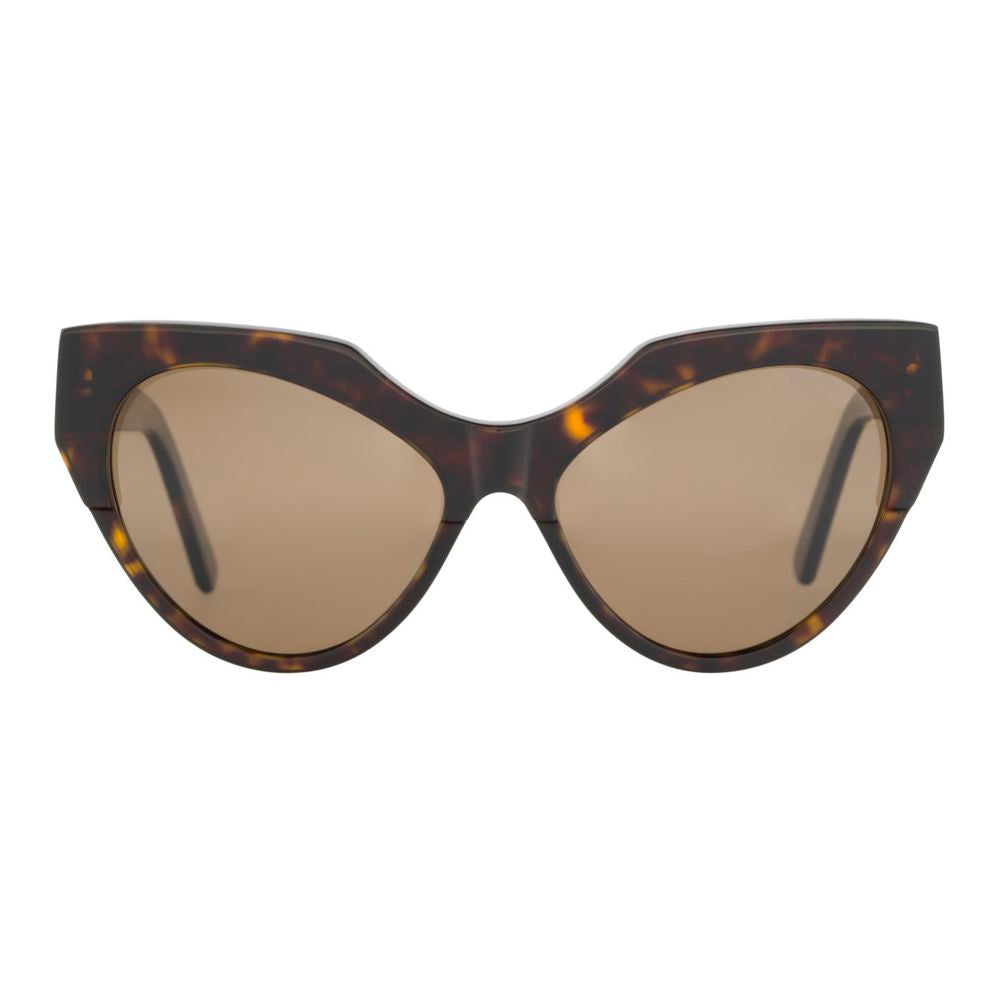 Andy Wolf Braune Sonnenbrille aus Acetat